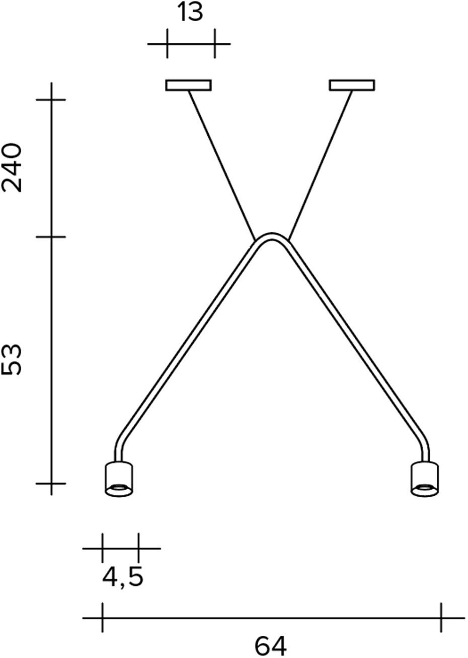 Urban Светодиодный подвесной светильник из алюминия Caos 1715.30 - 32 - Вид №7