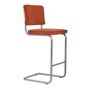 Стул барный Ridge Rib оранжевый