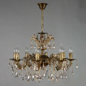 Подвесная люстра Ambiente Granada 2118/8 PB Tear drop бронза AMBIENTE ДИЗАЙНЕРСКИЕ, GRANADA 188220 Бронза