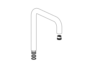 AQ1.12S22040 Сенсорный электронный кран HEWI System-Armaturen  - Вид №11