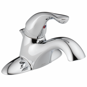 520-DST Смеситель для ванной комнаты с одной ручкой Delta Faucet Classic Хром
