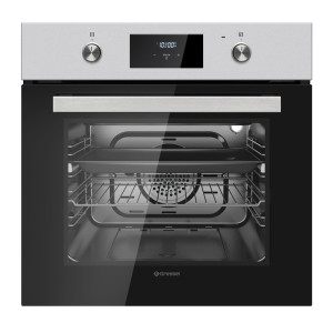 9256876 Электрический духовой шкаф Gressel RU6EM7758110 серебристый