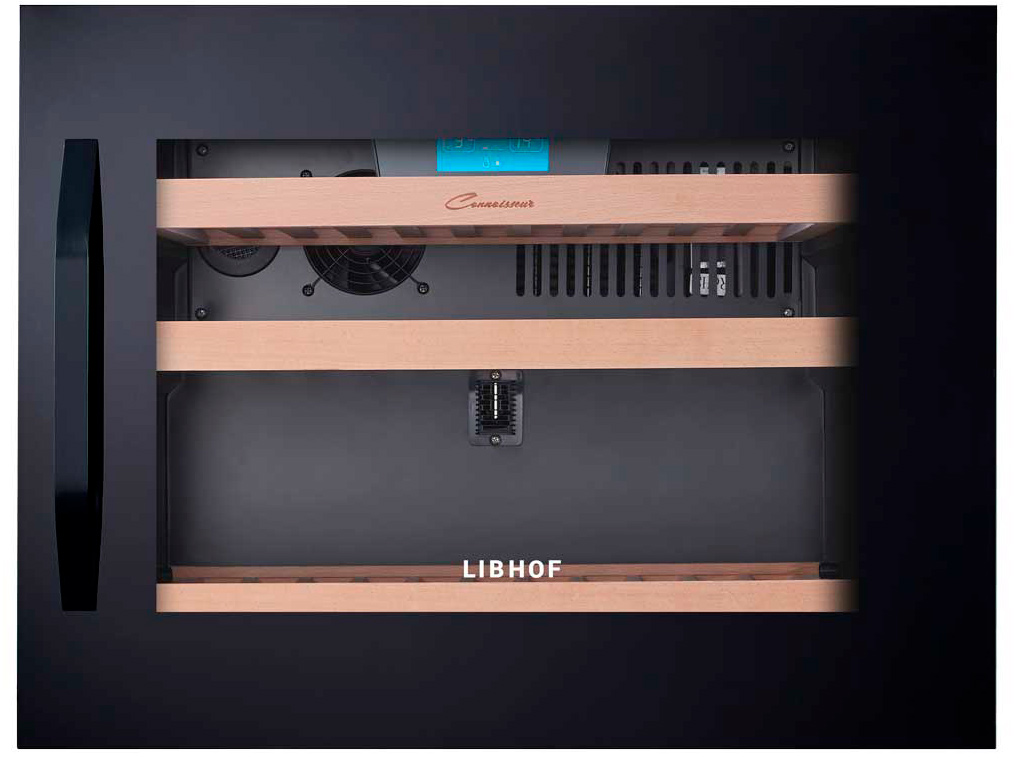 9951666 Встраиваемый винный шкаф Libhof CK-21 черный STDN-0096736 - Вид №1