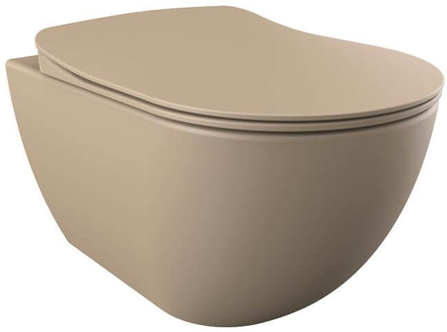 Унитаз с ковриком Asma Cappucino Free /FE320.F0000 Free Creavit - Вид №1