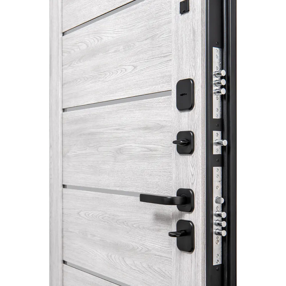 Дверь входная металлическая Луна 88x205 см правая нордик грей PORTIKA STLM-2144652 - Вид №2