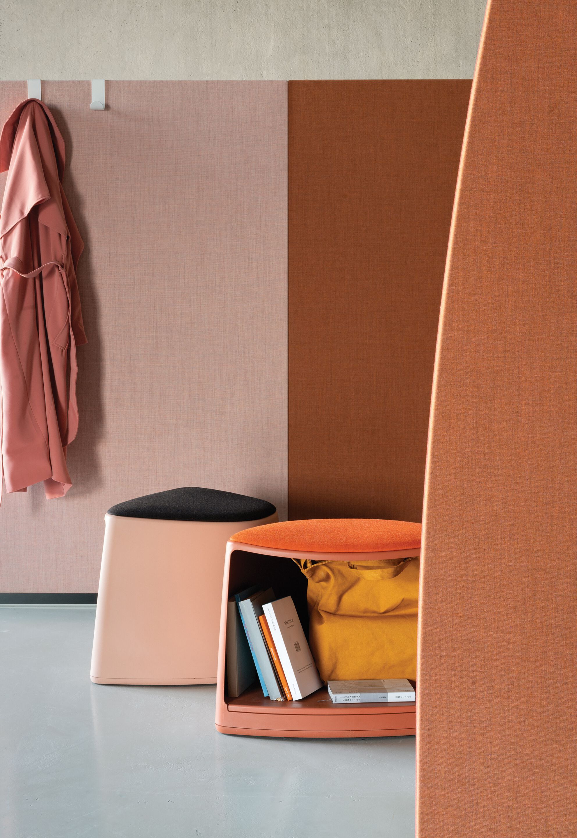 Табурет с колесами с контейнером Arper Cila Go ARCH-00119748 - Вид №3