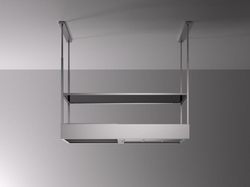 Falmec Островная вытяжка из стали и стекла со встроенным освещением sun-id-1416975 - Вид №2