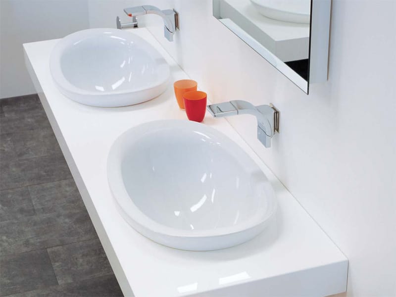 Керамическая раковина с утопленным верхом Ceramica Flaminia ARCH-00123343 - Вид №1