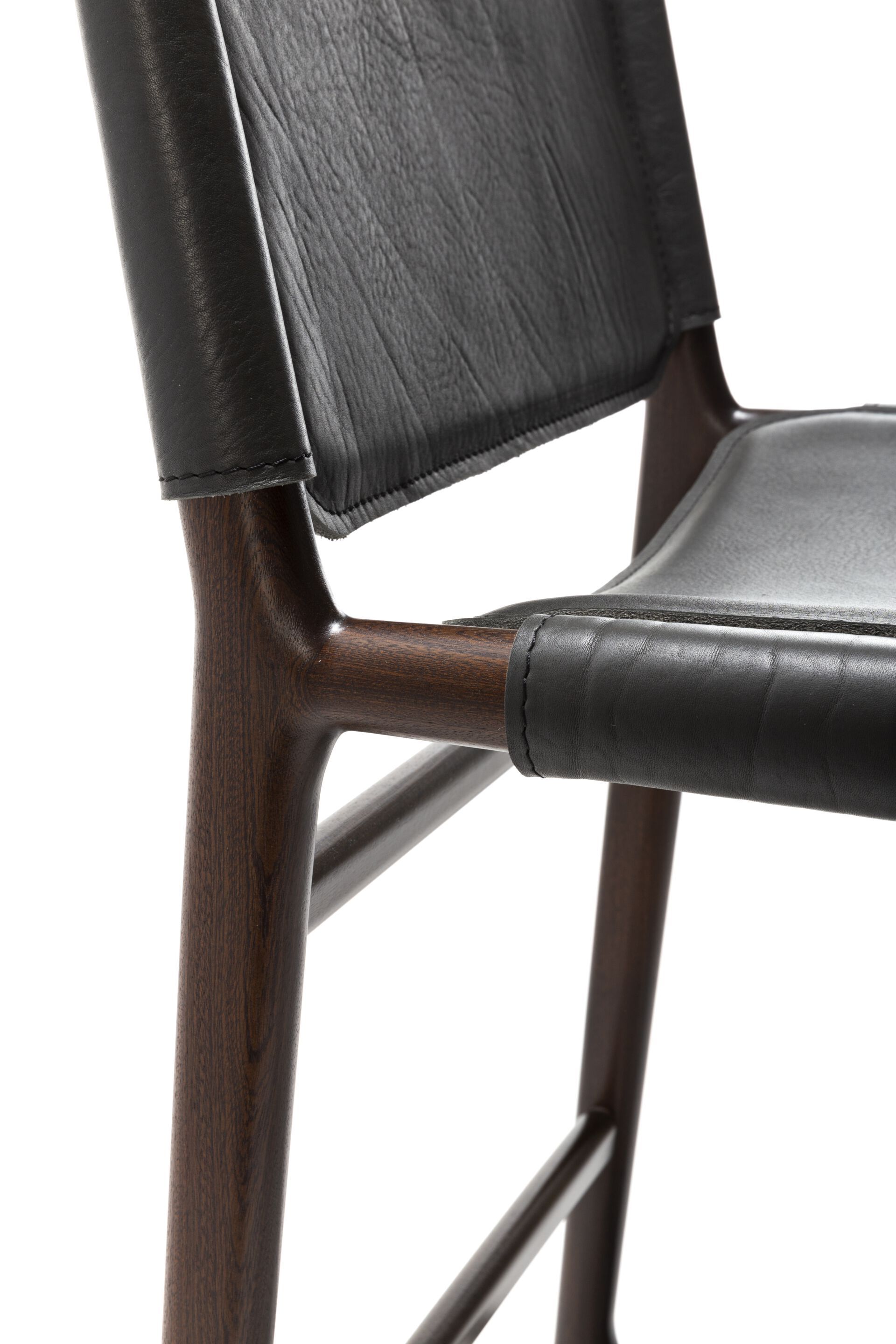 Садовый стул из красного дерева и кожи с подставкой для ног Exteta Levante ARCH-00121990 - Вид №10