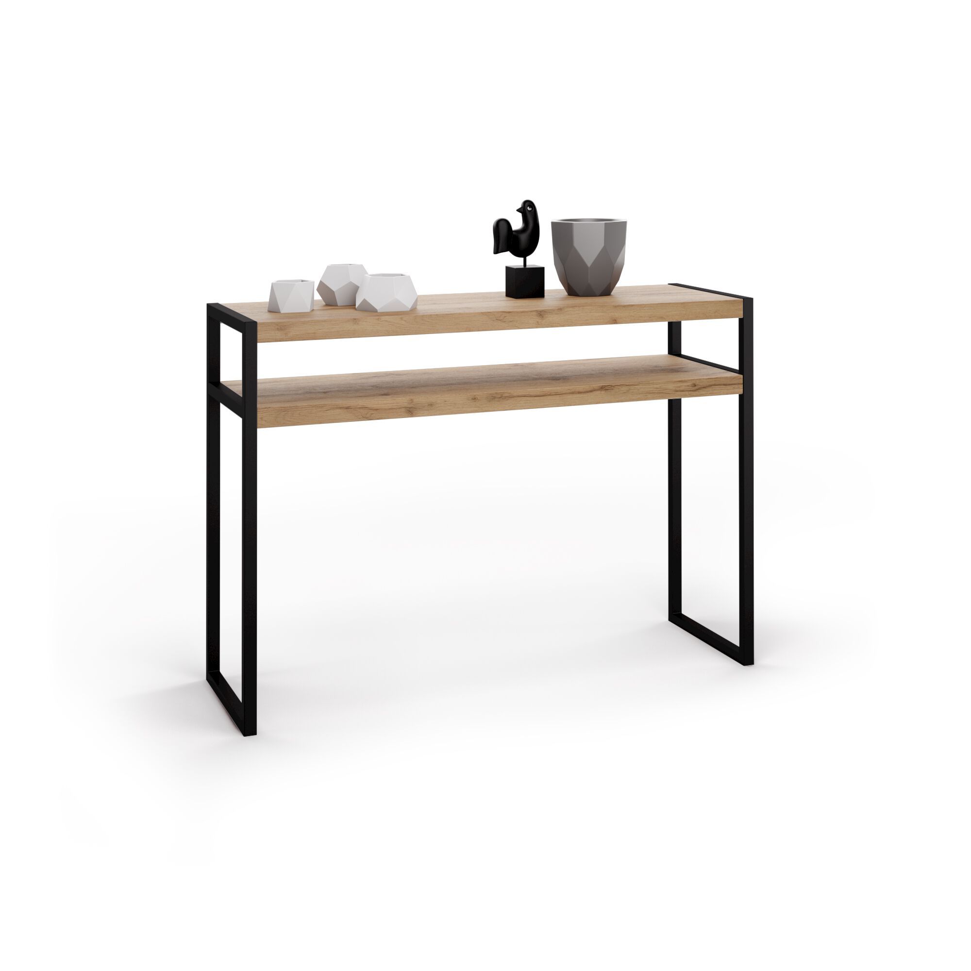 Прямоугольная консоль из меламинированного железа с полкой Mobili Fiver Luxury ARCH-00033689 - Вид №2