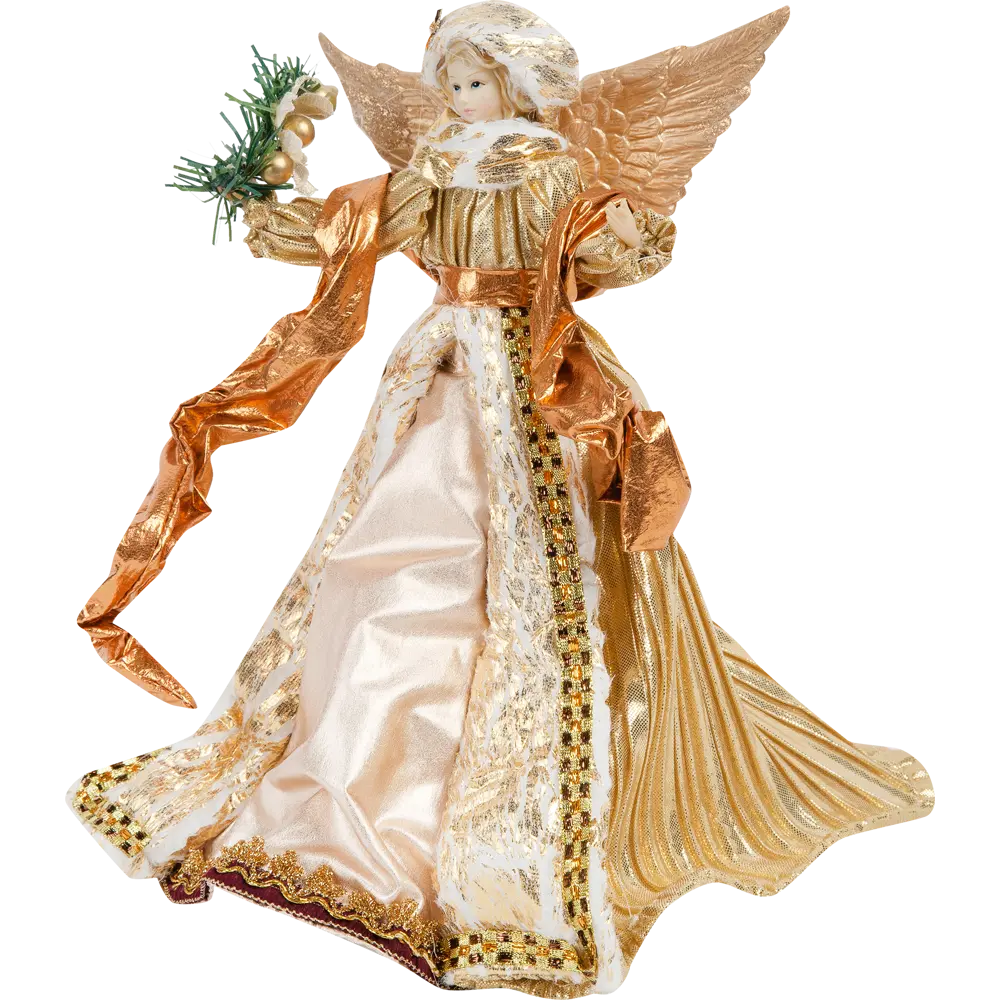 Фигурка декоративная «Ангел», 28 см, пластик, цвет золотой RELANCE STLM-2030731 - Вид №1