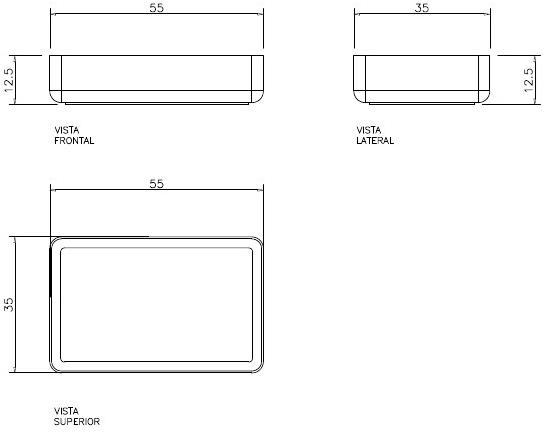 2510712 Накладная раковина на столешницу  овальная Vallvé Slim border - Вид №2