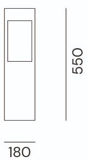 Il Fanale Светодиодный столб из окрашенного металла Evelina V1c16 / v2c16 / v3c17 - Вид №3