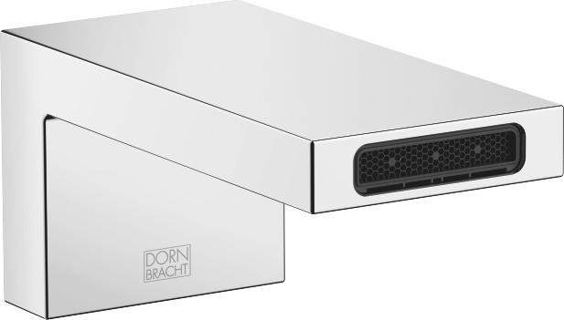 13800740-00 Излив для умывальника настенный без сливного гарнитура - хром Dornbracht Deque