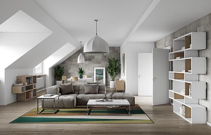 TemaHome Квадратный мраморный журнальный столик sun-id-1393775 - Вид №9