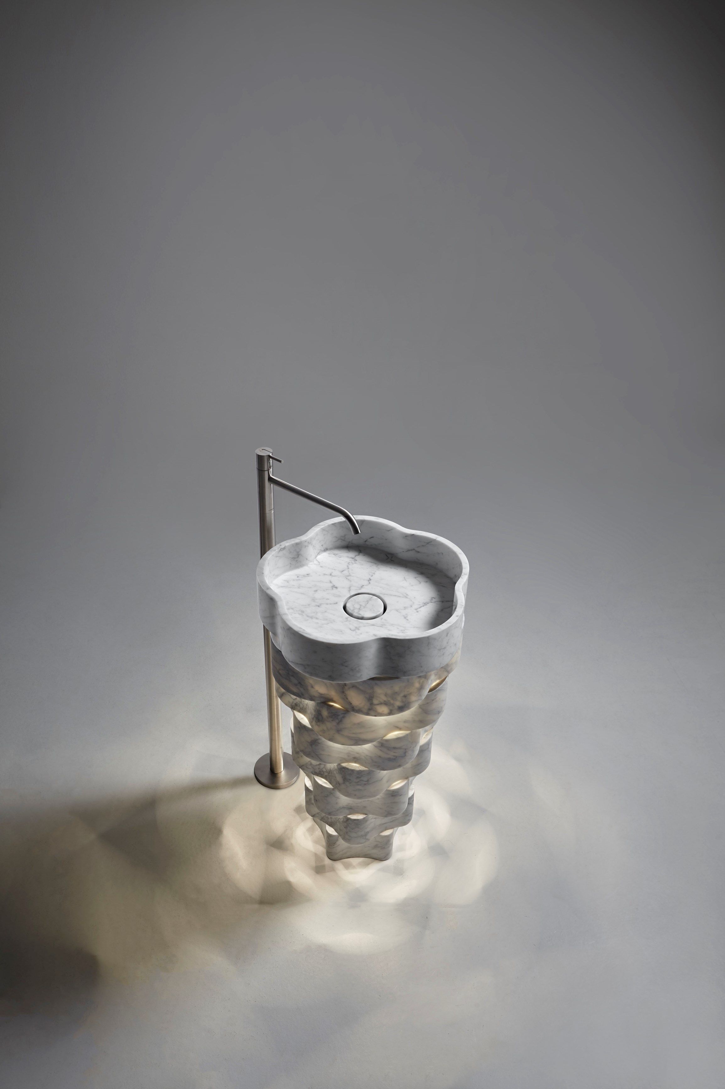 Отдельно стоящая мраморная раковина Antoniolupi INTRECCIO ARCH-00048120 - Вид №7