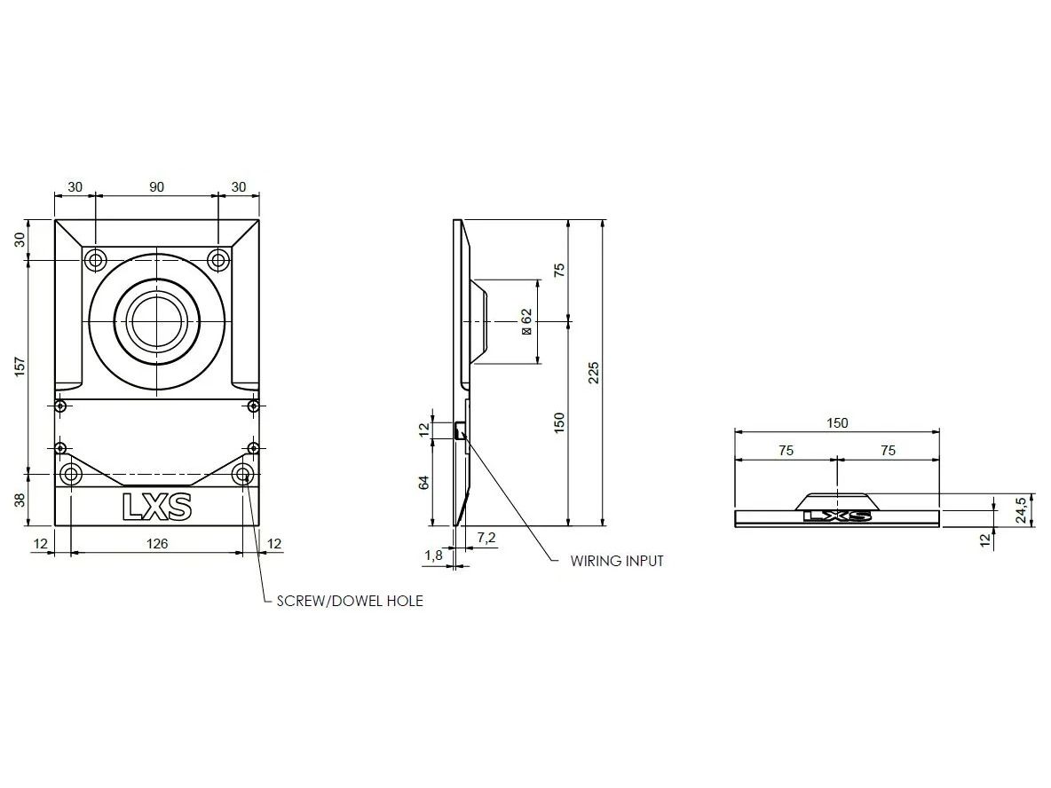 Круговой состав вертолетных сигнальщиков LUXSOLAR LXS-PRT-H-R ARCH-00029066 - Вид №4