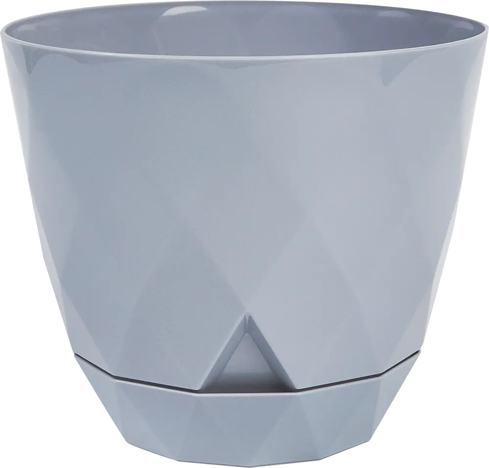 IDI LAND Laurel - горшок для цветов с системой полива, серый 85415000