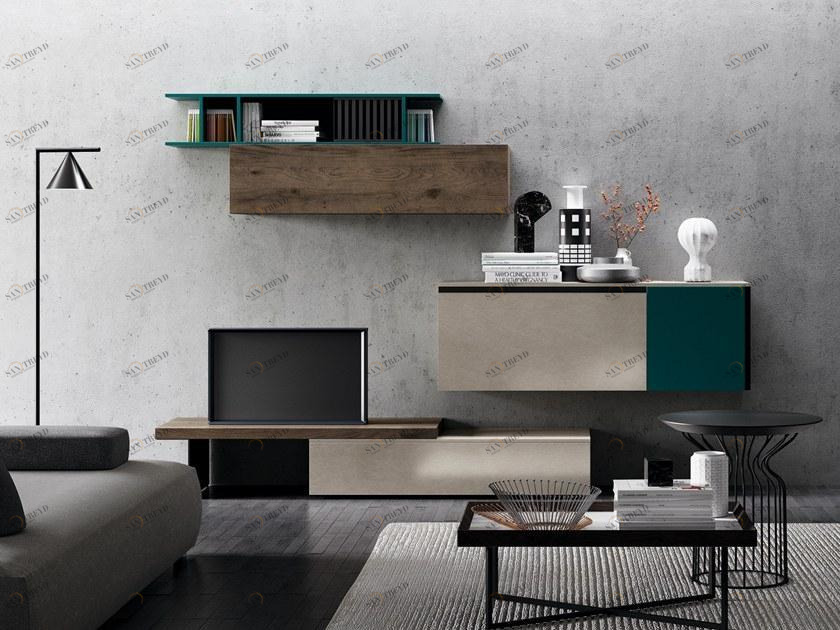 Dall'Agnese Настенная лакированная стенка для хранения вещей Slim & speed up sun-id-1398675