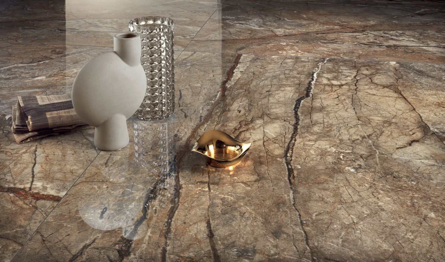 Керамогранит / напольное покрытие из ламинированного керамогранита с мраморным эффектом COTTO D'ESTE Starlight ARCH-00134694 - Вид №1