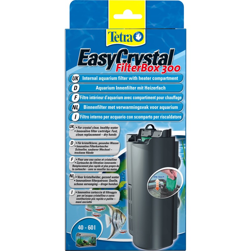 Т0031333 Фильт внутренний EasyCrystal FilterBox 300 для аквариумов 40-60 л, 300л/час TETRA 