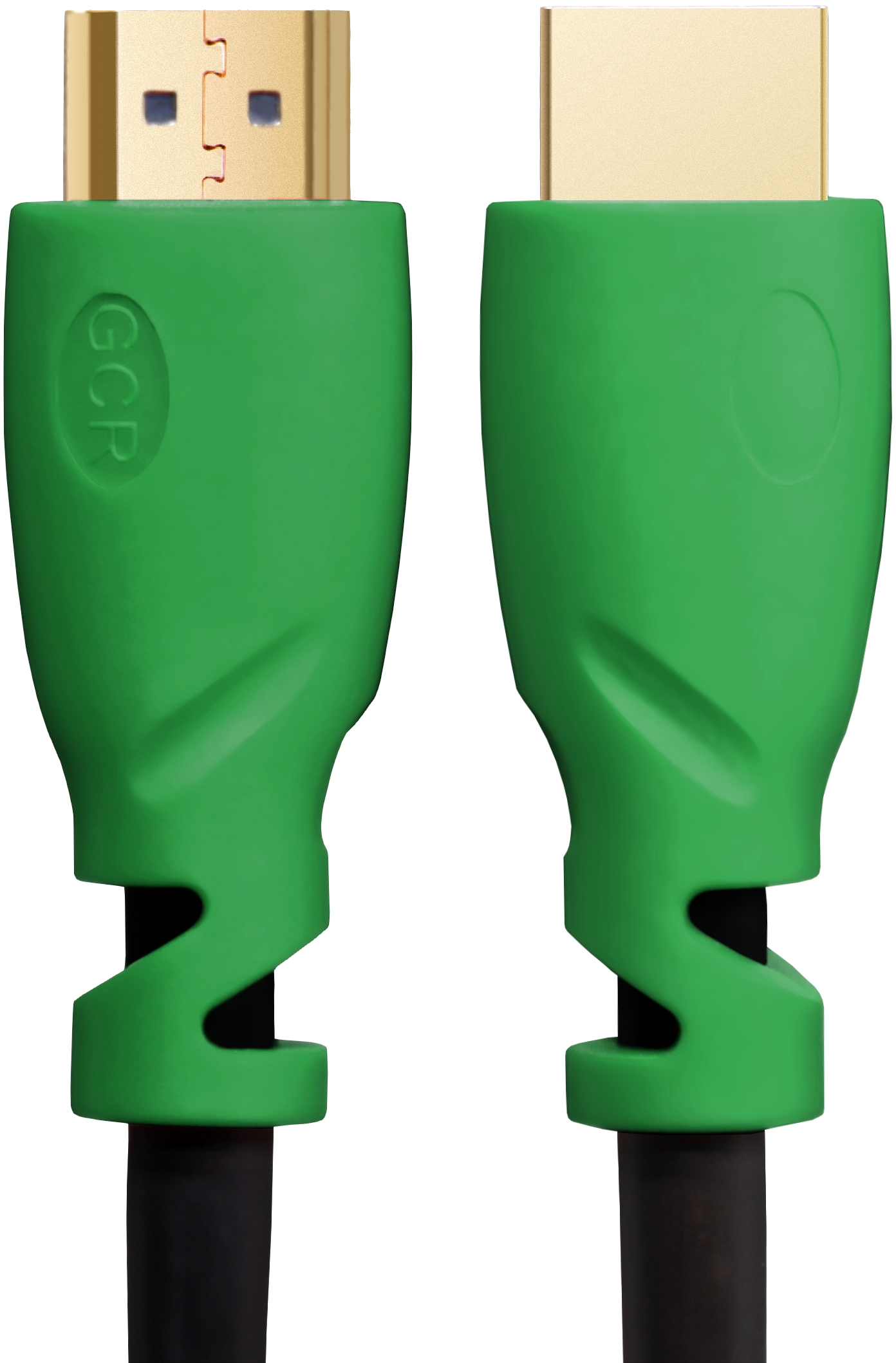 GCR-HM320-5.0m кабель 5.0m hdmi версия 1.4, черный, зеленые коннекторы, od7.3mm, 30/30 awg, позолоченные контакты, ethernet 10.2 гбит/с, 3d, 4k , экран Greenconnect Santreyd  - Вид №4