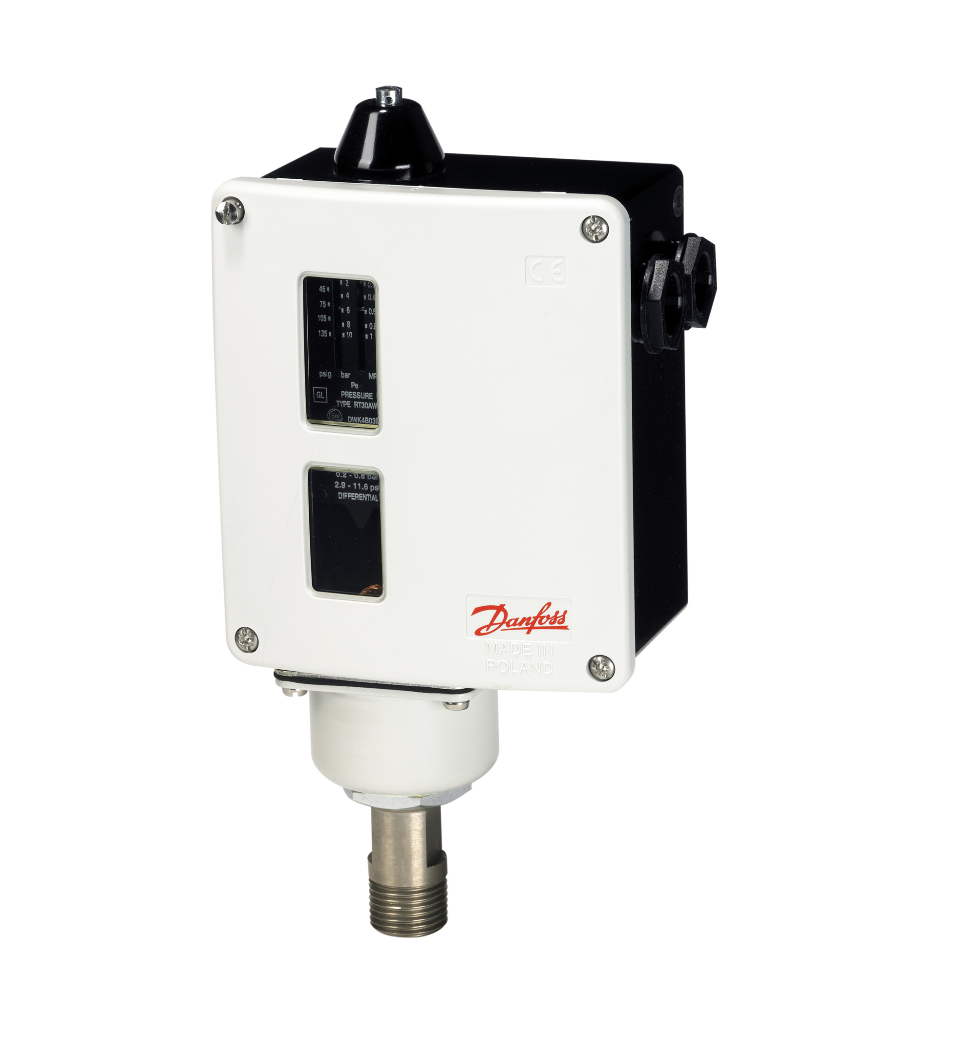 Danfoss RT — реле давления для тяжелых условий эксплуатации Реле давления RT 017-523766  - Вид №19