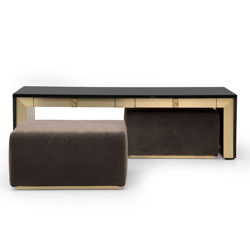 Прямоугольный журнальный столик из зеркального стекла Formitalia Muzio ARCH-00074322 - Вид №11