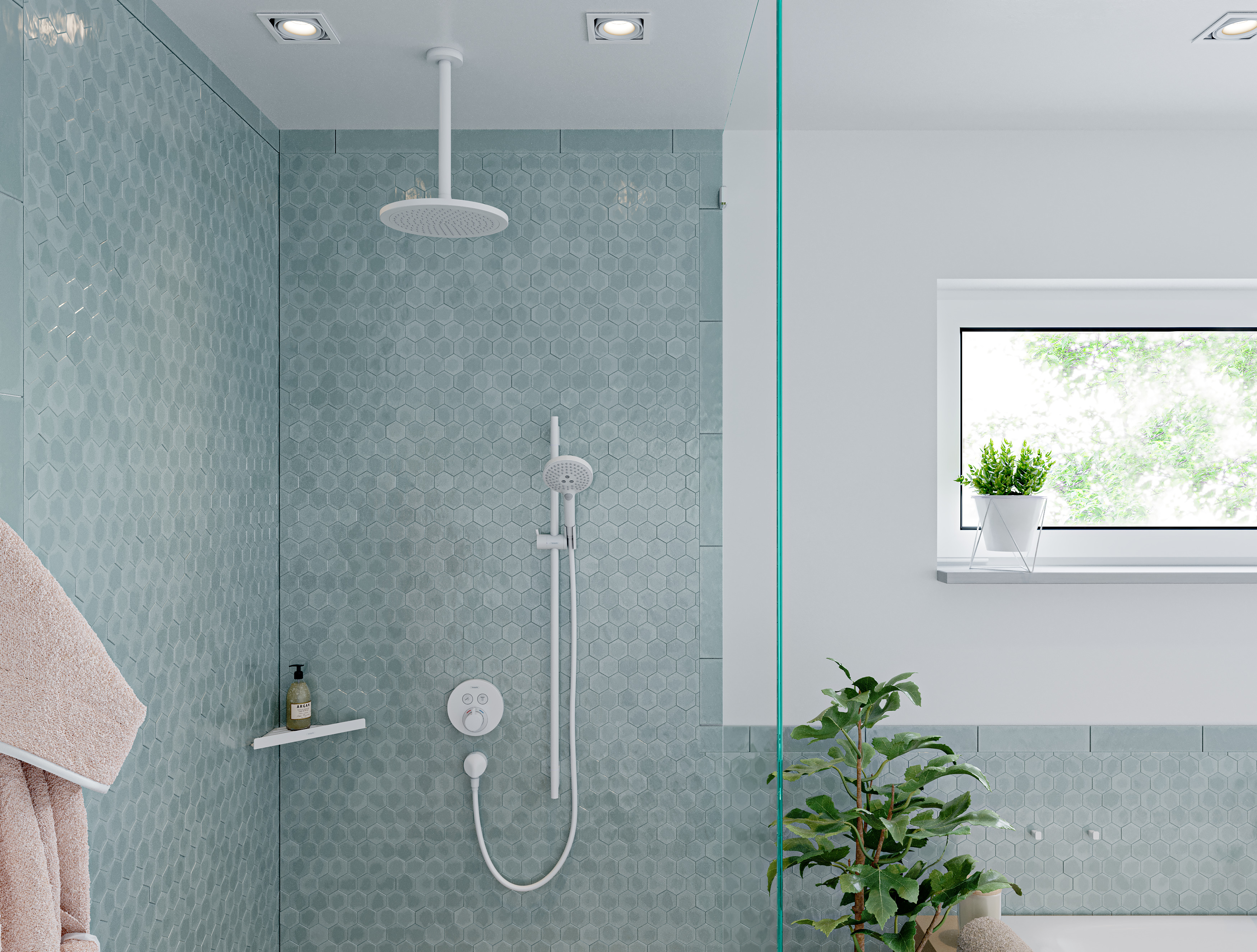 26531400 Raindance Select S Ручной душ 120 3jet EcoSmart 9 л / мин Hansgrohe  - Вид №9
