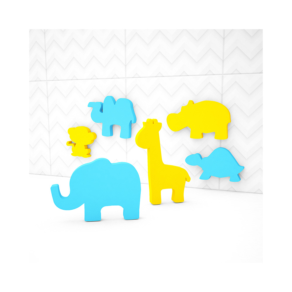 02-008 Набор для купания из EVA "Зоопарк" El`BascoToys 