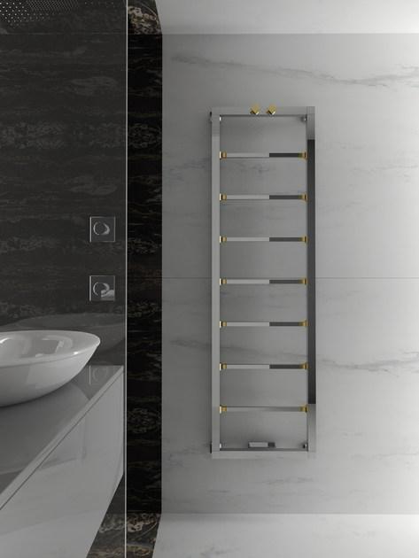 SCIROCCO H Электрический полотенцесушитель из латуни Design sun-id-1348933 - Вид №1