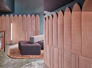 Акустическая панель из нубука