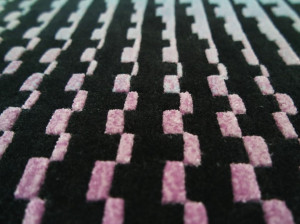 Ковер ручной работы из ткани