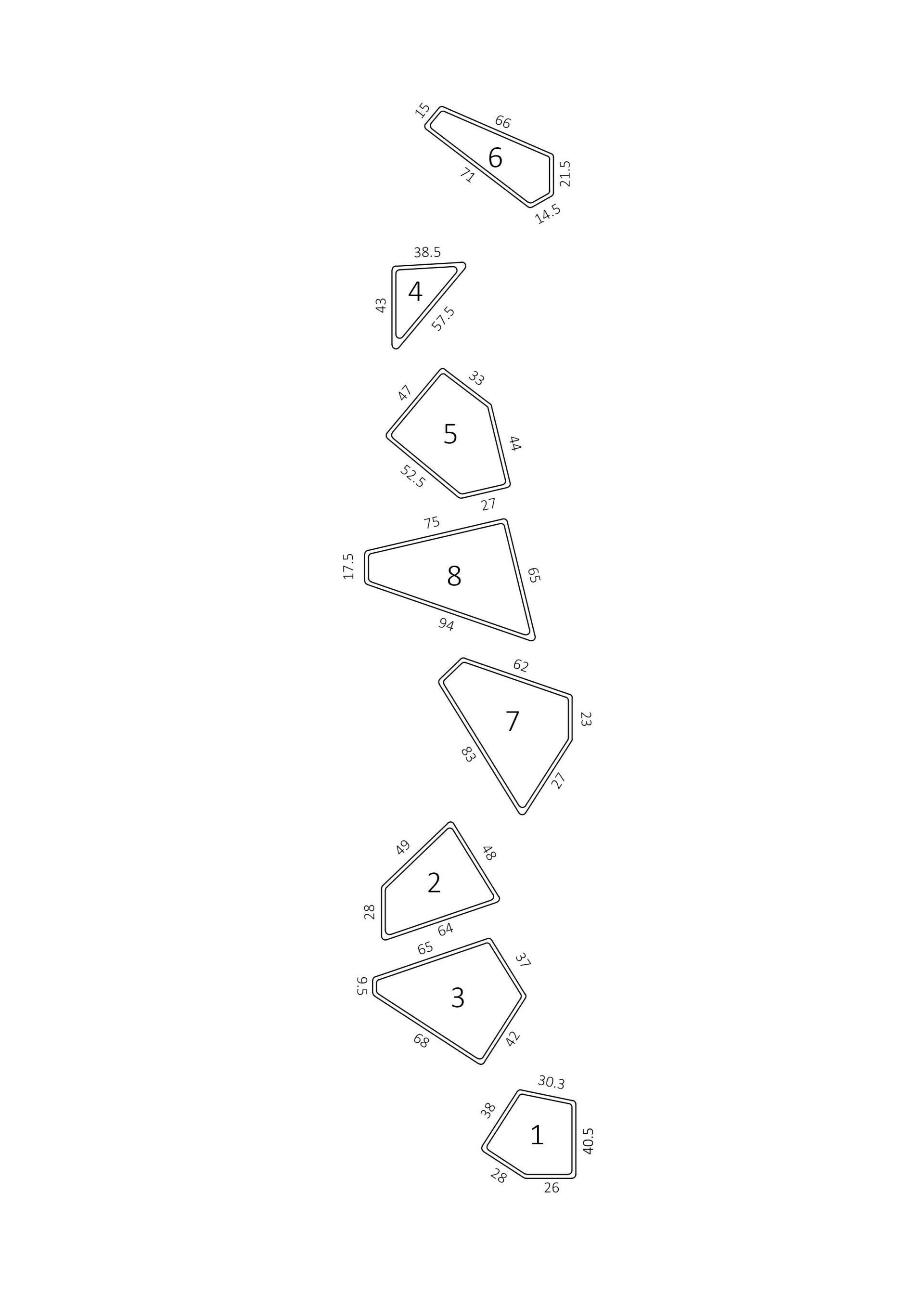 Книжный шкаф с бетонной отделкой Voltan Space ARCH-00102792 - Вид №4