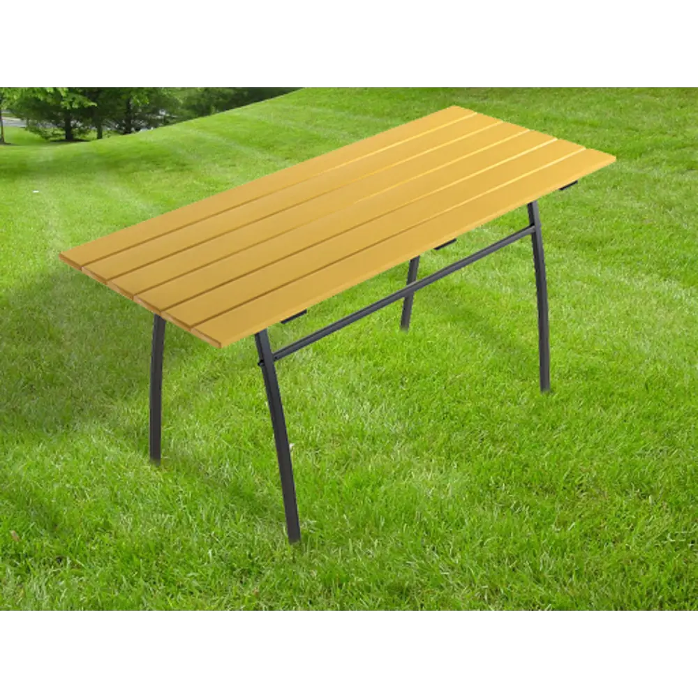 Стол садовый разборный Garden, металл/дерево, цвет сочный абрикос 82608837 STLM-2048276 Santreyd 5
