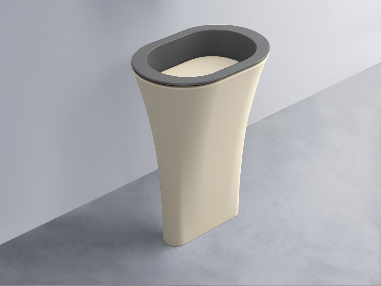 AMLA65-CM+AMPILO-LN+AMCOLO-LN Раковина Amedeo Ovale отдельностоящая cielo Enjoy + Amedeo Ceramica Cielo