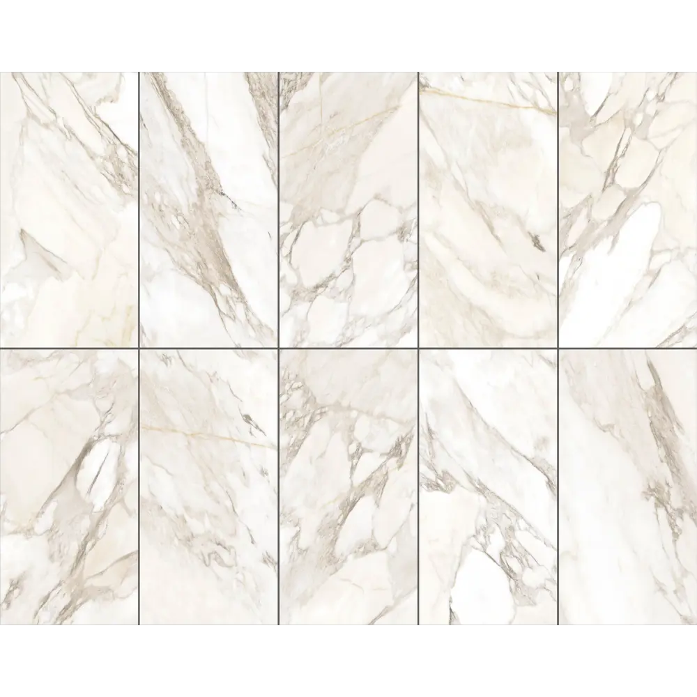 Керамогранит Arcadia Ceramica Aurora Beige с мраморным эффектом 60x120 см 89396418 STLM-1576875 - Вид №3