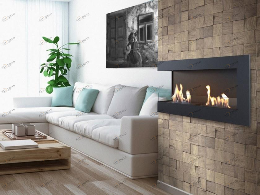 Kratki Настенный угловой камин из биоэтанольной стали sun-id-1468493