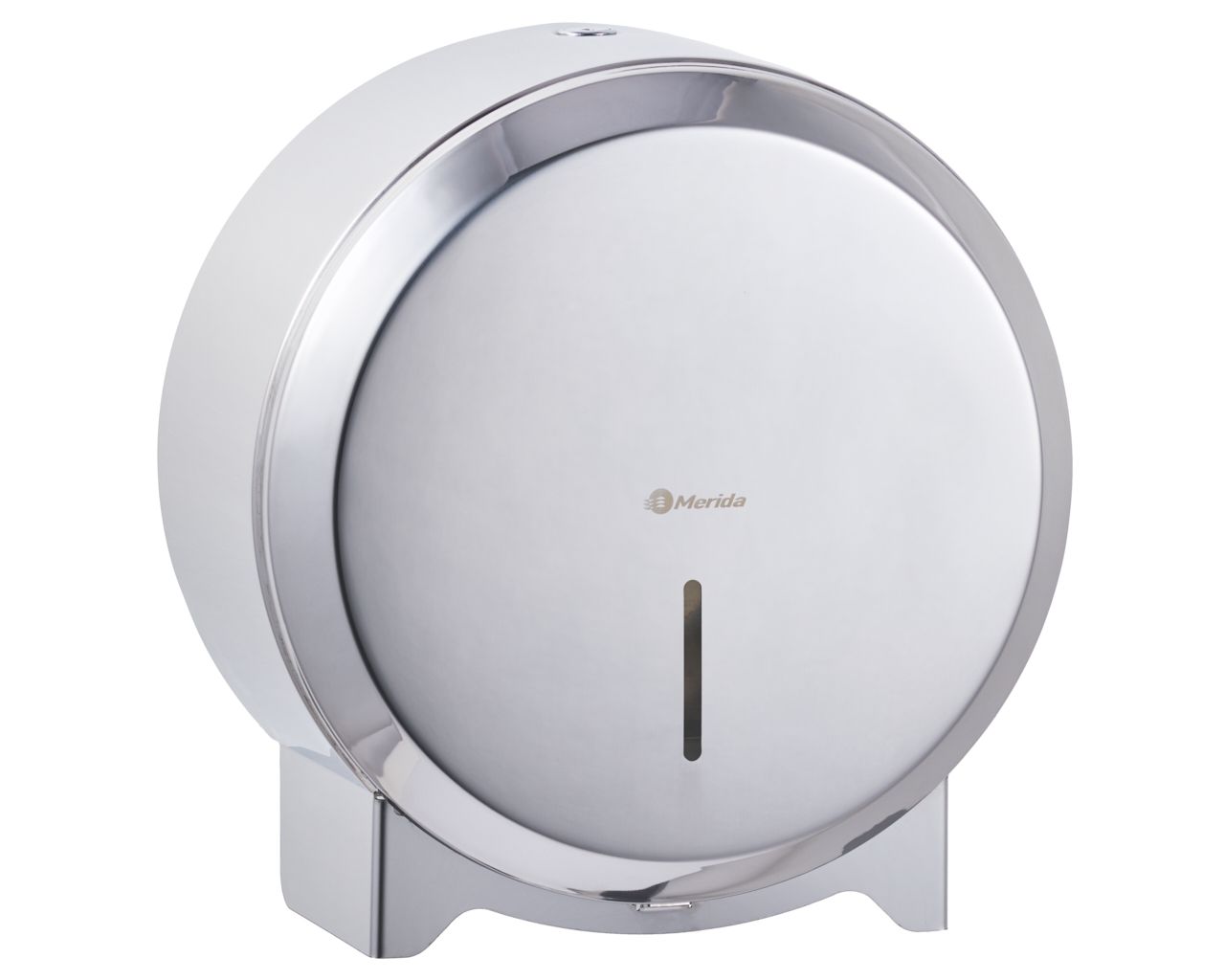 BSP201 Диспенсер для туалетной бумаги STELLA MINI, диам. бумага до 19 см, СТАЛЬ ПОЛИРОВАННАЯ Merida 