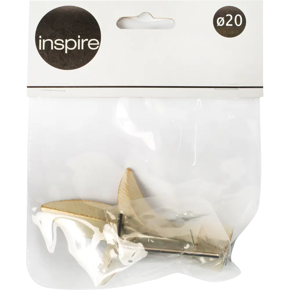 Наконечник Inspire «Лотос» 10.5 см цвет белый антик 13417390 STLM-2170742  - Вид №2