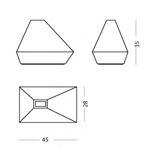 PIMAR Каменная ваза Лечче  Ca34, ca35, ca36  - Вид №4