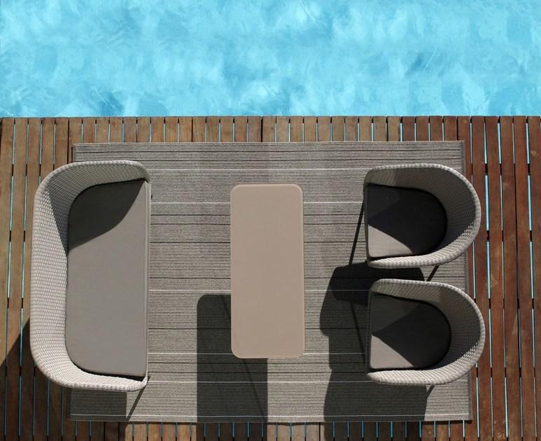 FueraDentro Прямоугольный журнальный столик из стали Shell Ssl - Вид №1