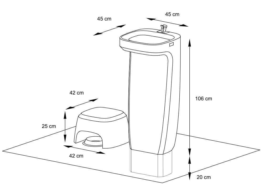 Бетонный пол фонтан Kremen ARCH-00068100 - Вид №24