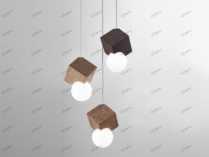 Exporlux Подвесной светильник из пробки Illuminazione fonoassorbente sun-id-1500730