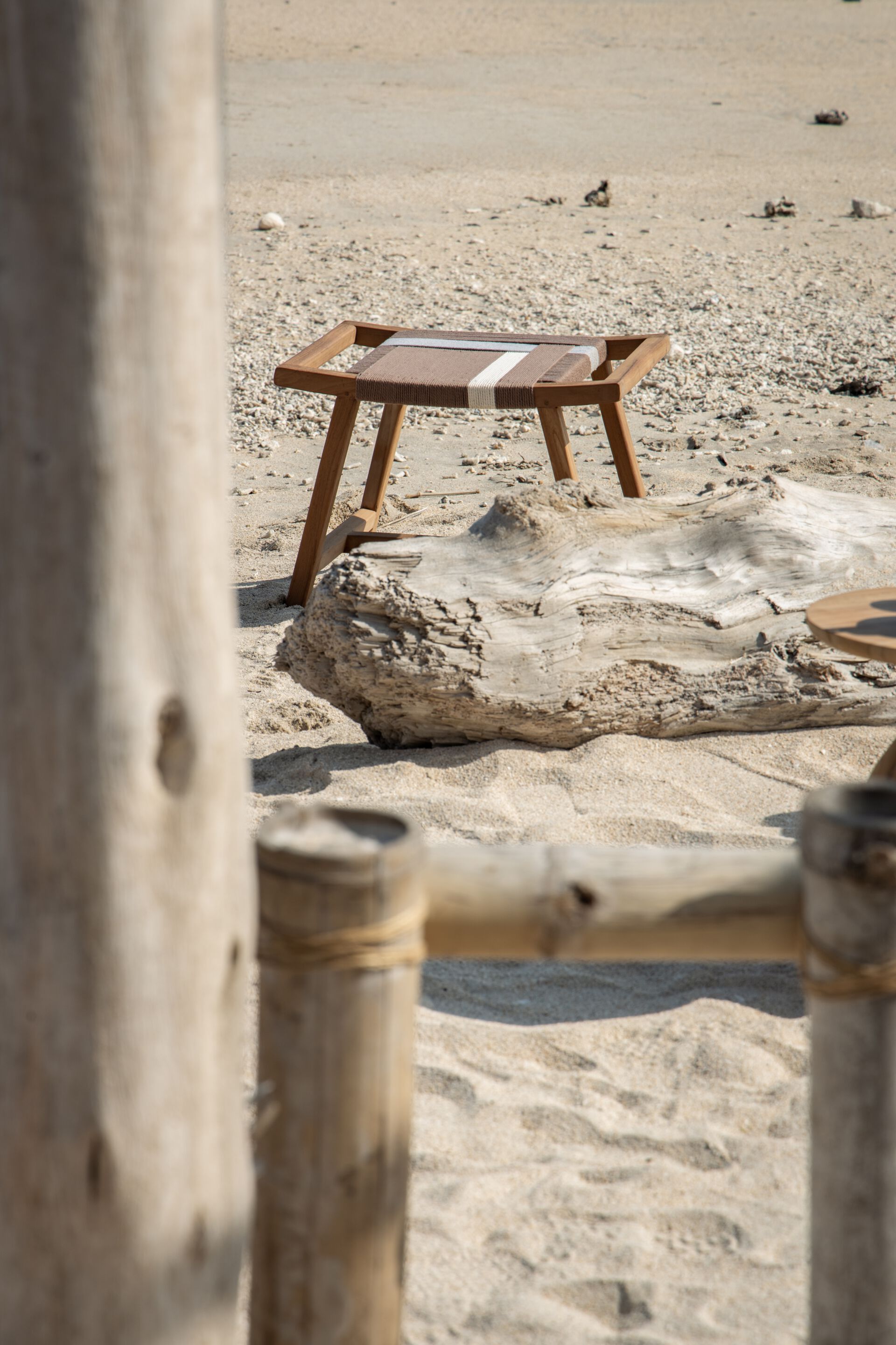 Низкий садовый стул из тикового дерева cbdesign Zoco ARCH-00038318 - Вид №4