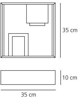 Artemide Настенный светильник / настольная лампа из листового металла Fato sun-id-1480265 - Вид №3