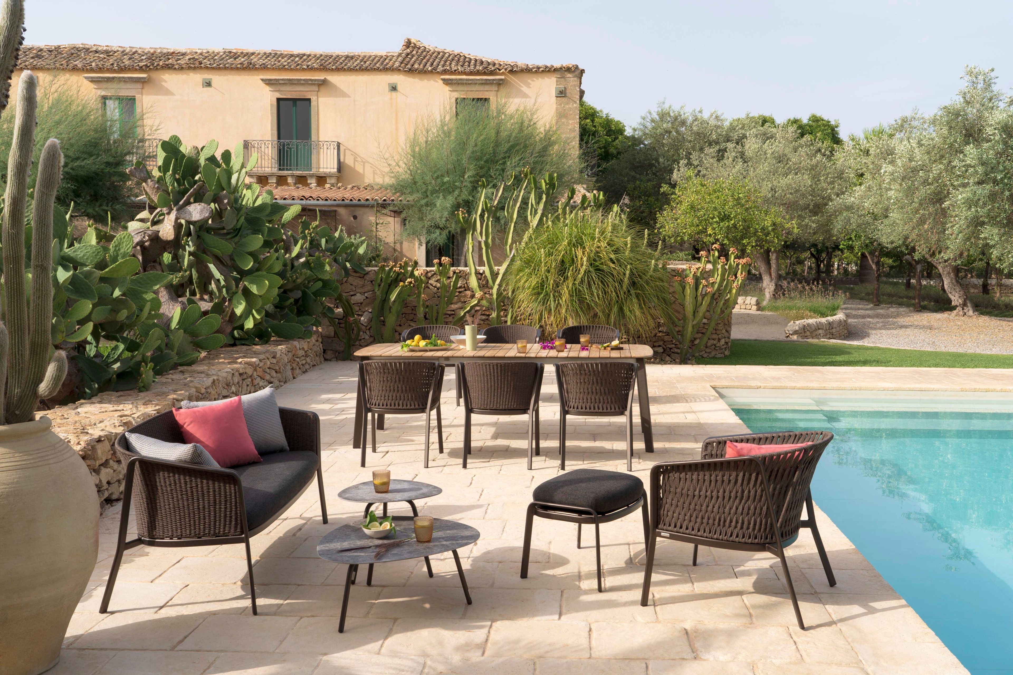 Алюминиевое кресло и плотный плетеный Канат emu ARCH-00148392 - Вид №5