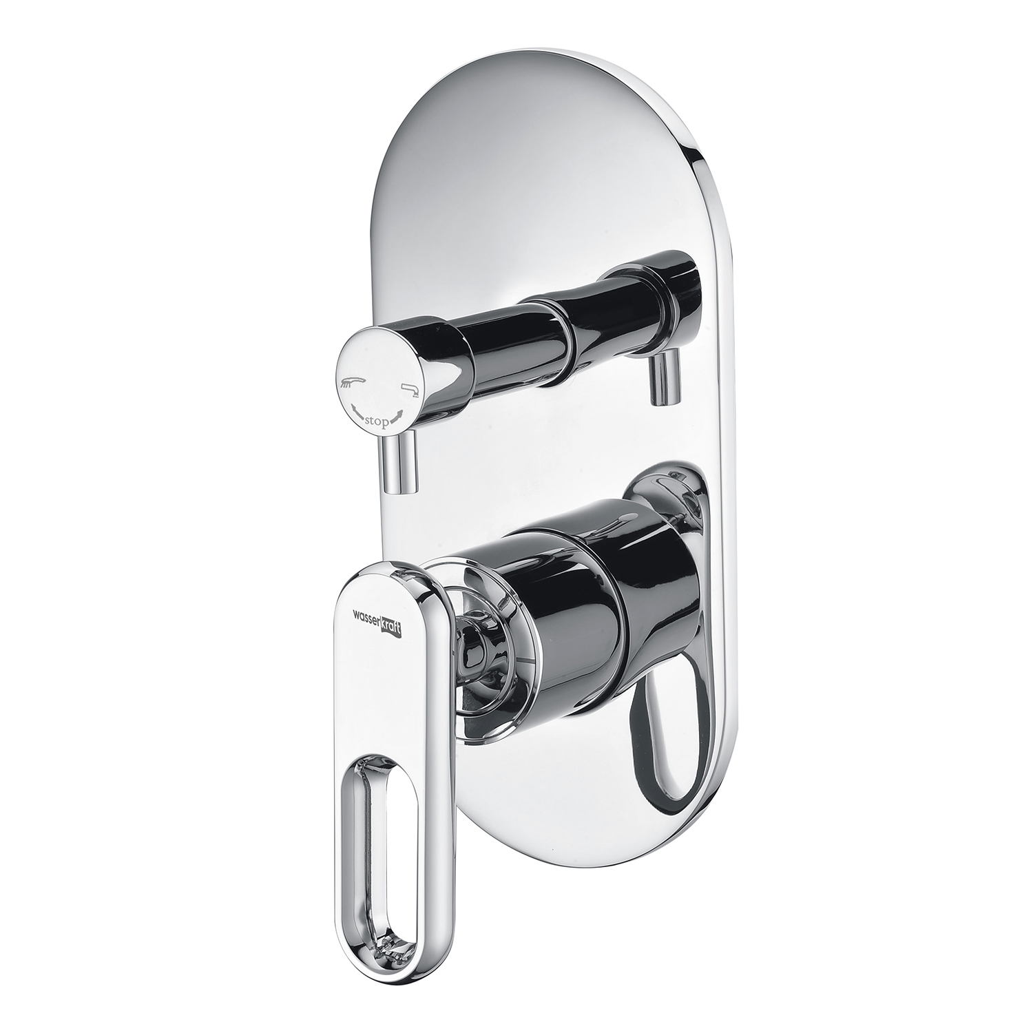 1841 Kammel Смеситель для ванны и душа WasserKRAFT Kammel 1800  - Вид №3