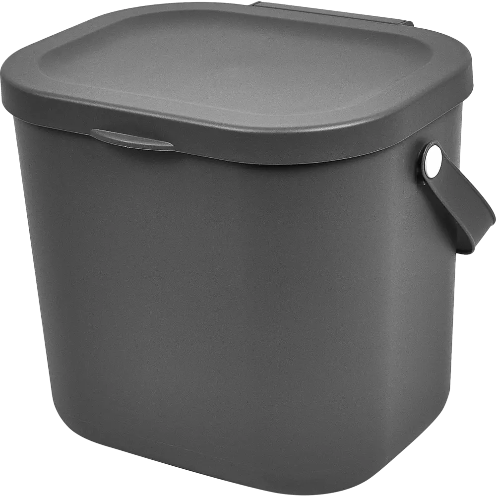 Контейнер для сортировки отходов DELINIA 6 л серый 85310141 STLM-0876328