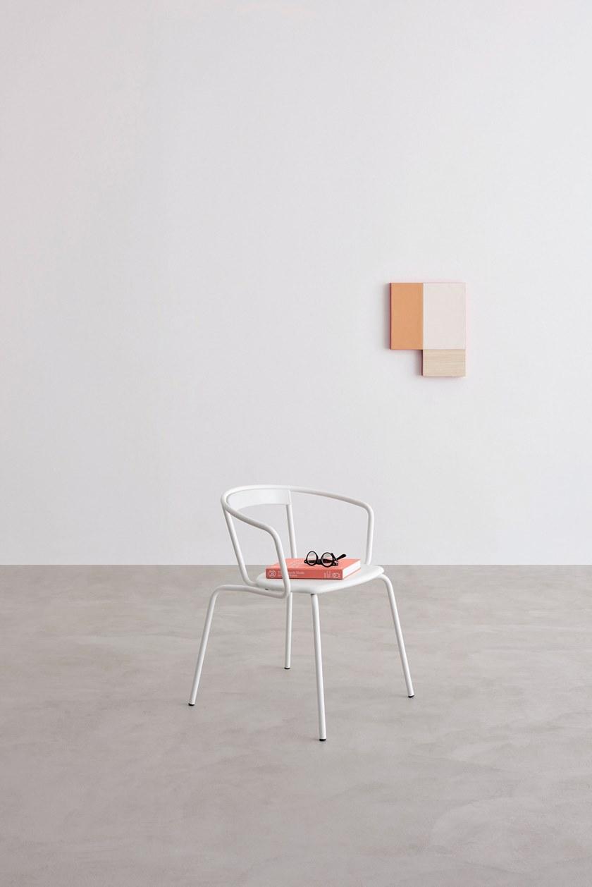 Desalto Стул из стали с подлокотниками Ike sun-id-1478831 - Вид №2